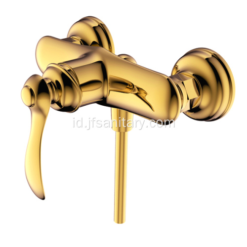 Hot menjual kuningan mixer valve shower gold